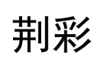 荆彩