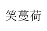 笑蔓荷
