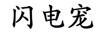 闪电宠