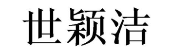 世颖洁